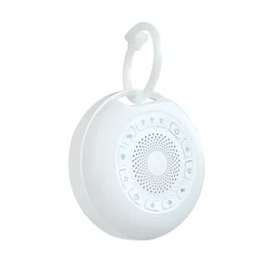 Dr. Talbot's Portable Sound Machine & Night Light - White Noise Machine with Battery Operated Night Light for Baby Nursery - Features 26 Sleep Sounds & 7 Light Colors - Baby Essentials