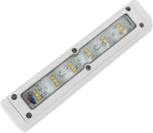 Dream lighting LED RV Porch Light Exterior Utility 12V Awning Fixture 720 Lumens for RV Trailer Cool White & Amber Lighting 7.8inch