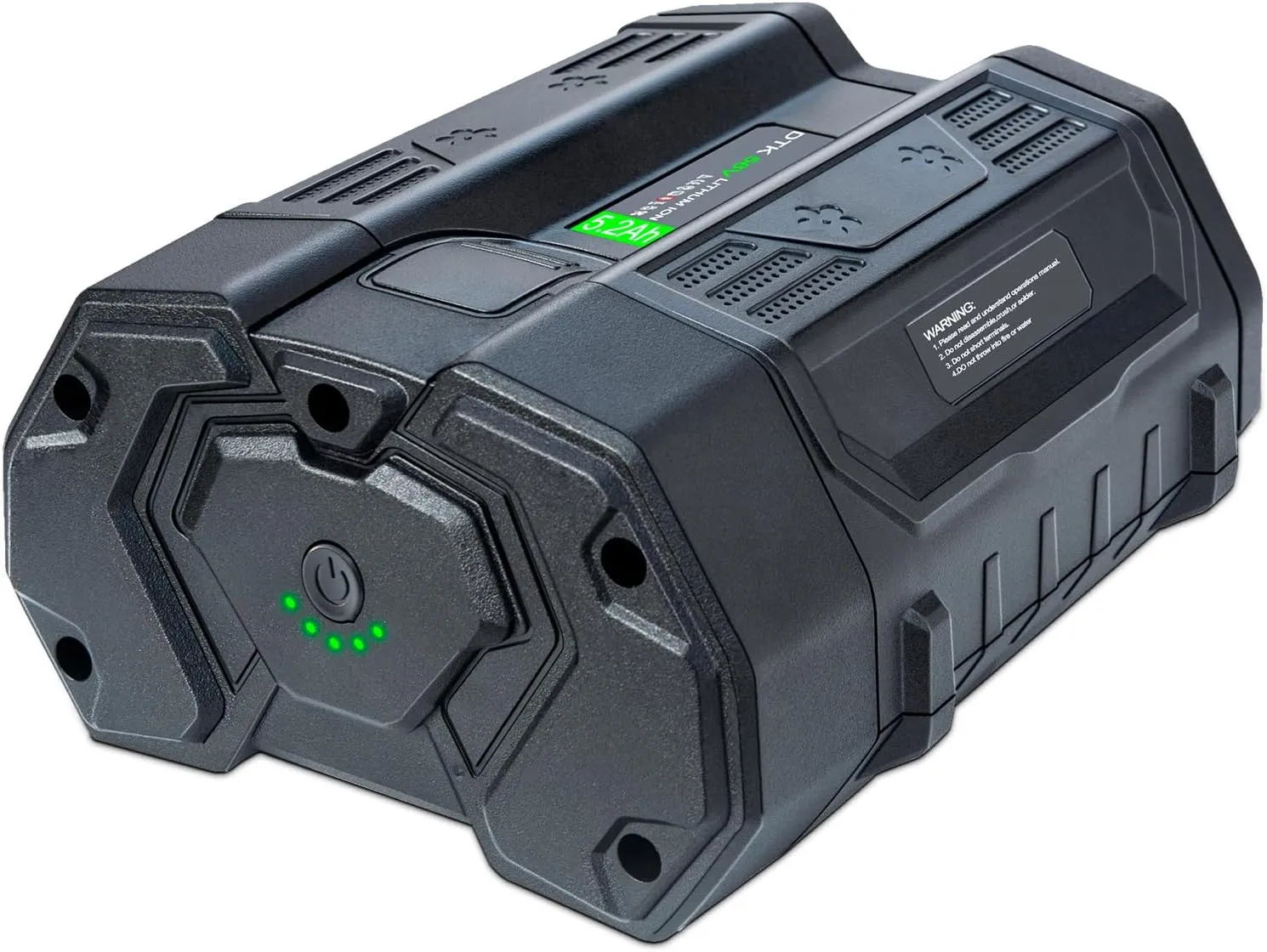 DTK Replacement for EGO 56V Battery 5.2Ah BA2800 BA4200 BA1400, Compatible with All 56 Volt CS1604 CS1804 CS1403 HT2400 LB6504 LB5804 LB6500 LB4800 HTA2000 PH1400