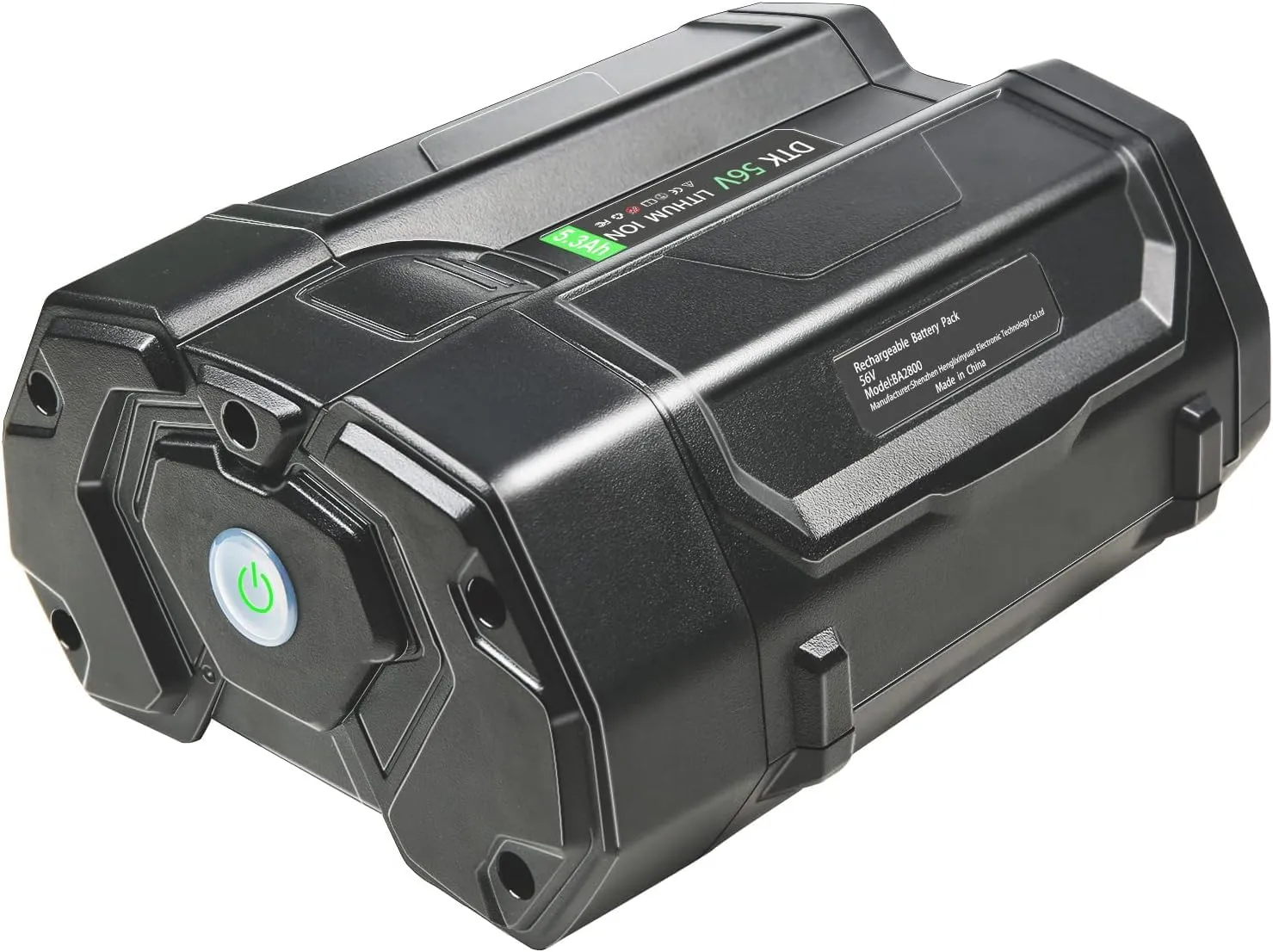 DTK Replacement for EGO 56V Battery BA2800 BA4200 BA1400 Compatible with 56 Volt Power Tools Batteries 5.3Ah