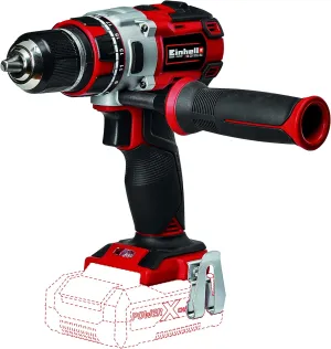 Einhell TE-CD Power X-Change 18-Volt Cordless Brushless 1/2-Inch Variable Speed Drill/Driver, w/Adjustable 531 In-Lbs Torque, 1800 RPM Max