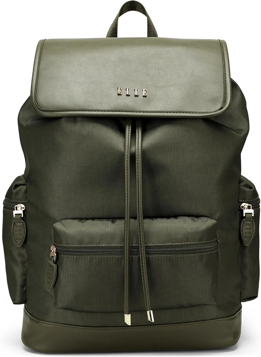 Elle Wayfarer 23L Monogram Travel Backpack | Olive Green
