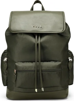 Elle Wayfarer 23L Monogram Travel Backpack | Olive Green