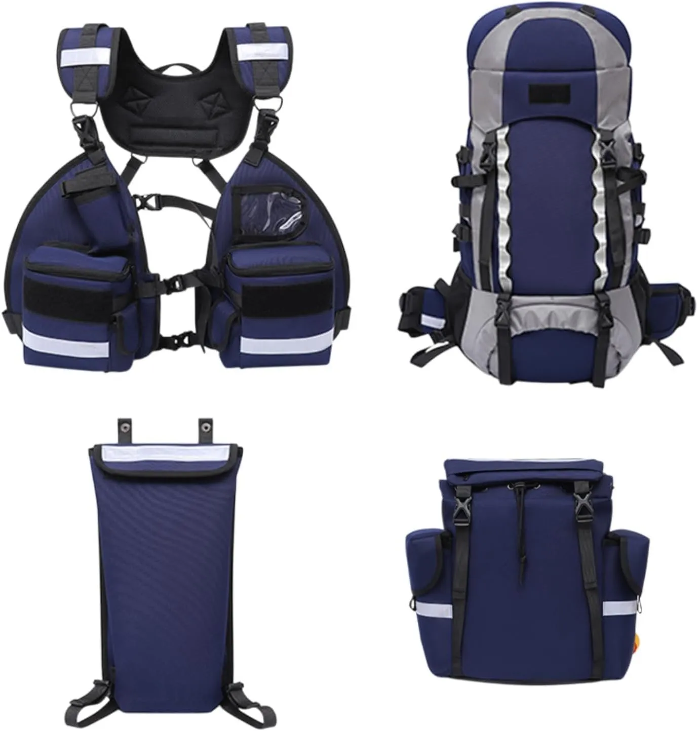 Emergency Medical Backpack Survival Rucksack Detachable Bag Only Search and Rescue Pack for Climbing Home Outdoor Backpacking