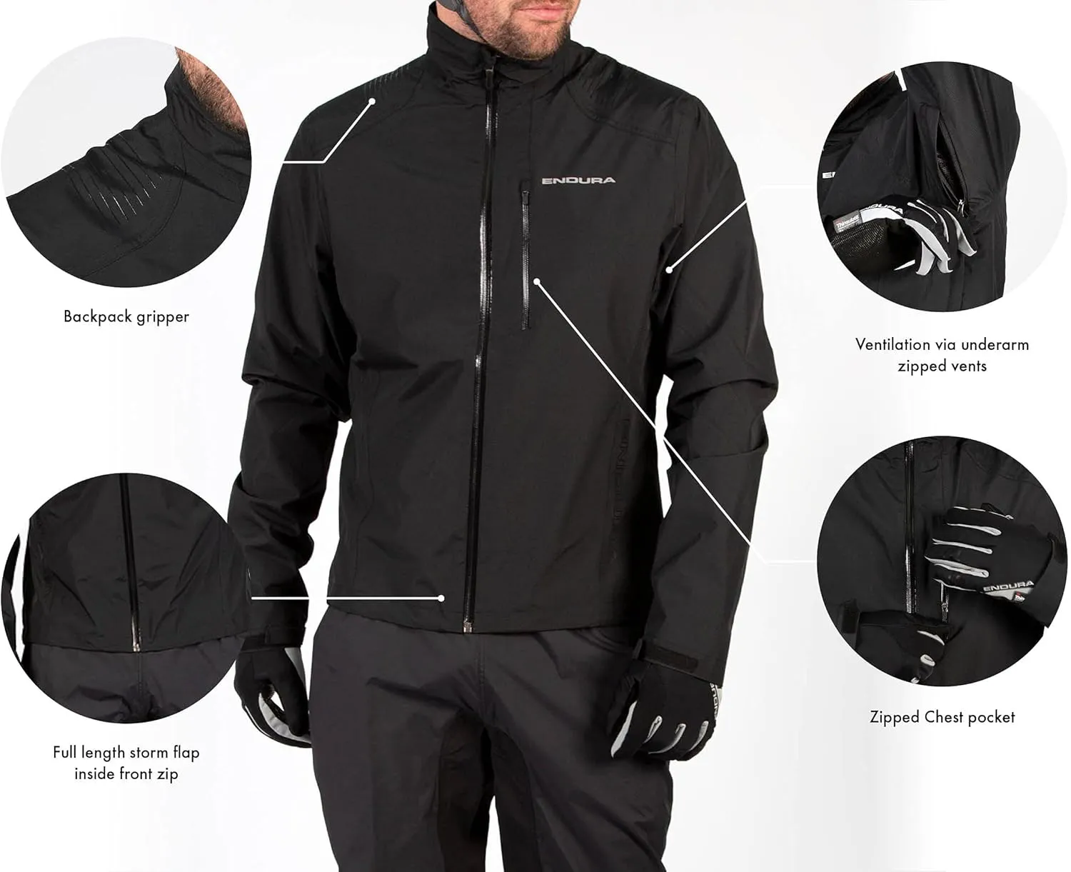 Endura Mens Hummvee Mountain Cycling Jacket