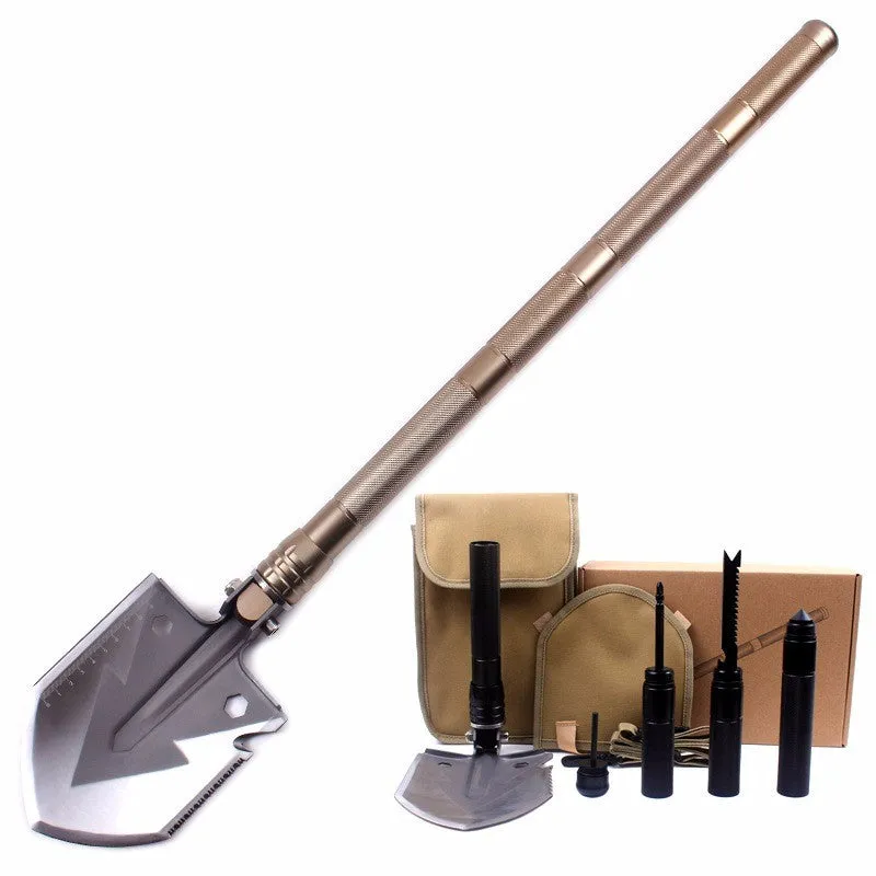 Equipment Camping Sleek Spade Survival Tool Folding Tactical Fast response Multifunction