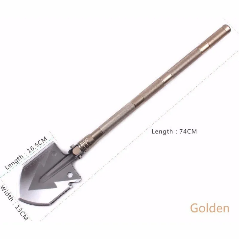 Equipment Camping Sleek Spade Survival Tool Folding Tactical Fast response Multifunction
