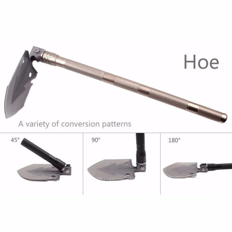 Equipment Camping Sleek Spade Survival Tool Folding Tactical Fast response Multifunction