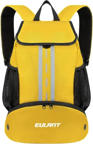 EULANT Soccer Backpack with Shoes Compartment, Waterproof Drawstring Bag for Sport Gym Swim Yoga Travel Football Volleyball