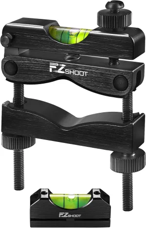 EZshoot Scope Leveling Kit with High-precision Bubble Leveling System, Magnetic Universal Leveling Tool, Compact Storage Case for Equipment and Maintenance