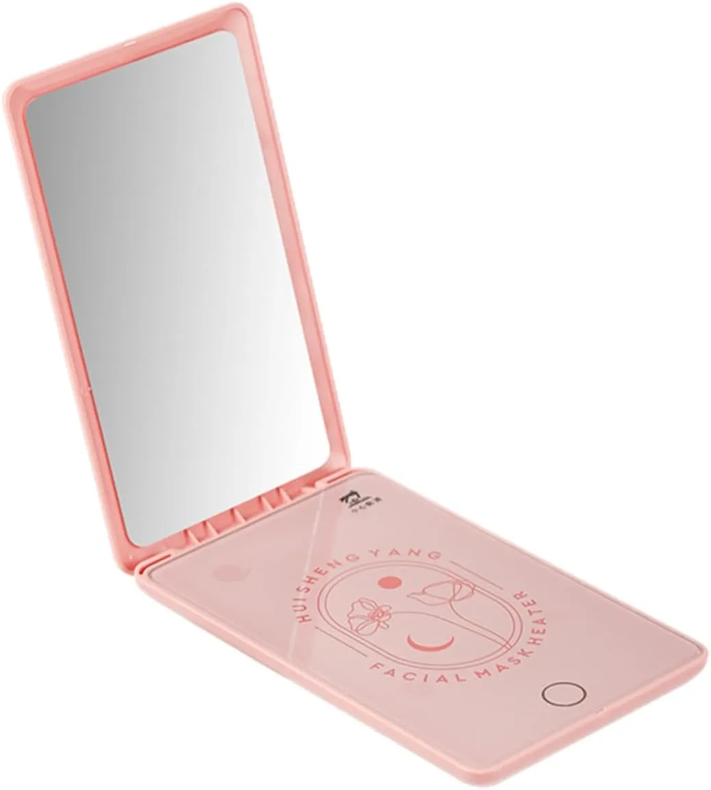 Facial Mask Heater Mask Heater Sheet Mask Skin Care Mask Makeup Mirror Travel Mirror Portable Mirr