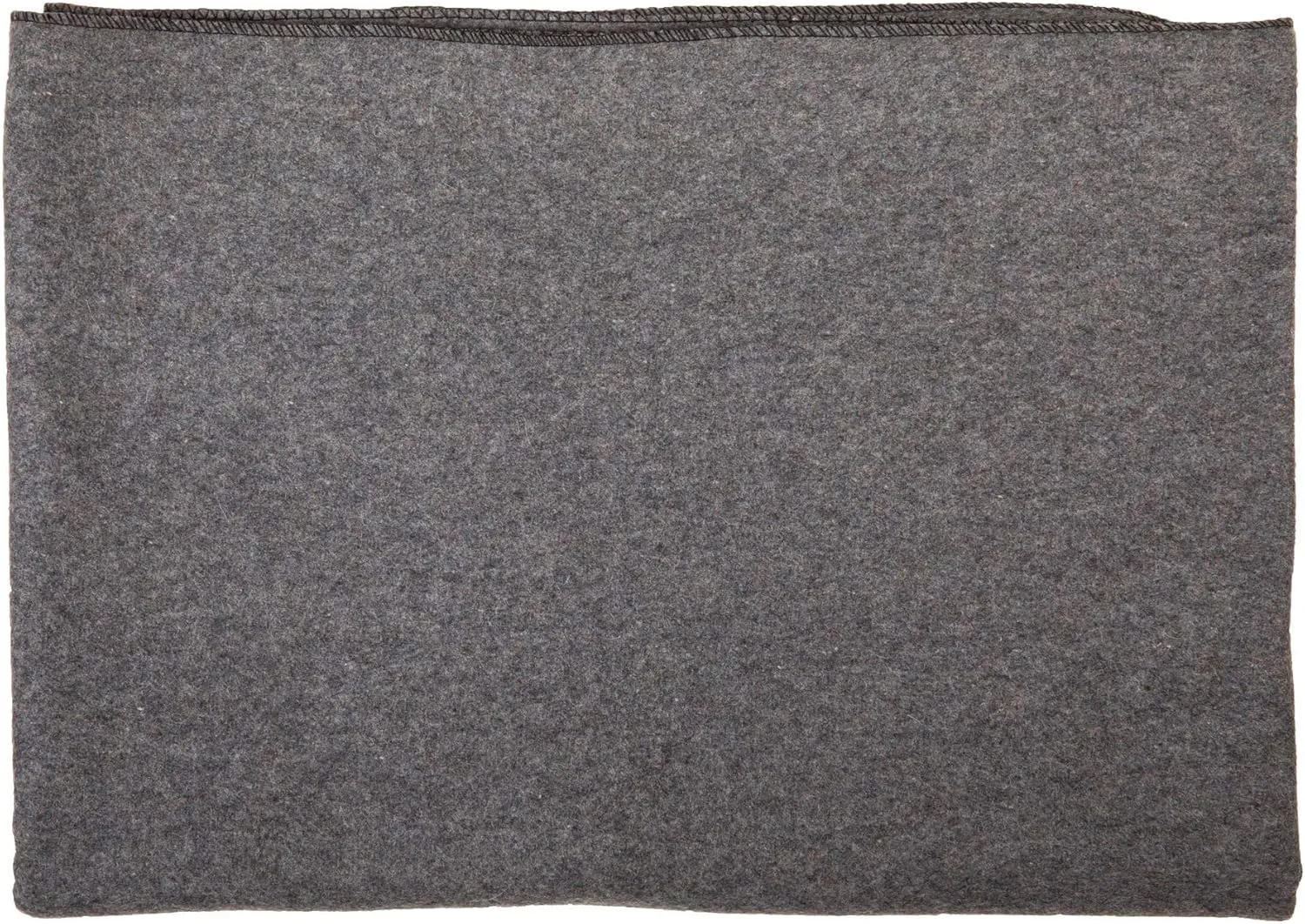 Farm Blue Wool Survival Emergency Blanket - Military Style 80” x 62” - Thick & Lightweight Army Camping - Large Camp Survival Blankets - Store in Car, Hiking, Backpacking & Festivals (Charcoal Grey)
