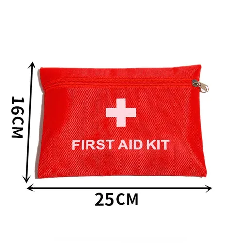 First Aid Kit Bags Nurse Red Medical Tools Bag Waterproof Oxford