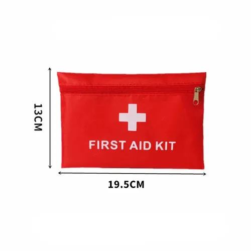 First Aid Kit Bags Nurse Red Medical Tools Bag Waterproof Oxford