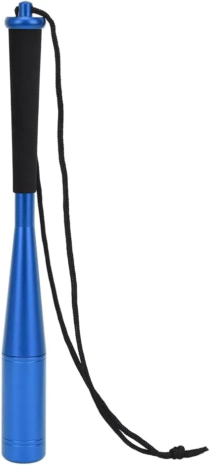 Fishing Hammer, Aluminum Alloy Fishing Knock Tool Fishing Bat Stick with Soft Handle Outdoor Fishing Accessories for Knock Out Fish