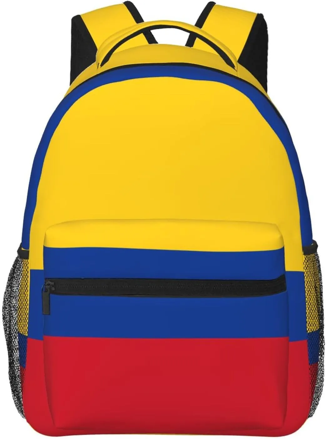 Flag of Colombia Backpack, suitable for light travel, daily multi-purpose bag, suitable for commuting, cycling, work