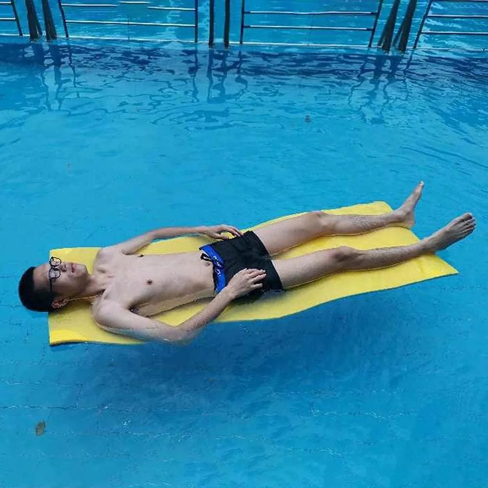Floating Water Mat for Beach, Lake, Pool - Tear-Resistant XPE Foam, Large Float Pad to Relax and Have Fun