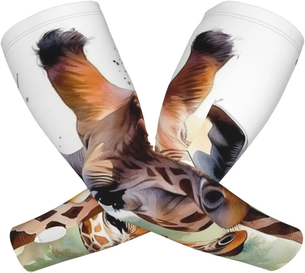 Flower and Tree Arm Sleeves for Men Women Cooling Sleeves Compression Arm Sleeve UV Blocking Protection Sleeve