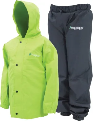 FROGG TOGGS Youth Polly Woggs Waterproof Breathable Rain Suit