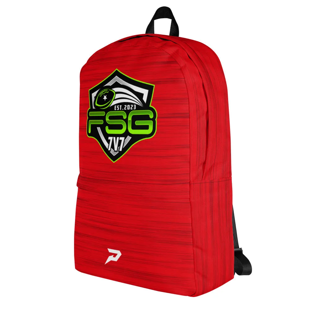 FSG Backpack - Heather Red