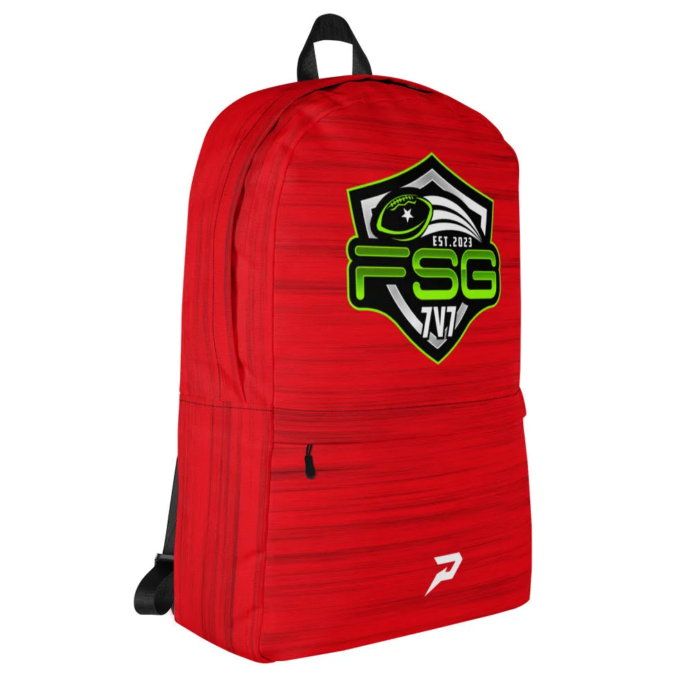 FSG Backpack - Heather Red