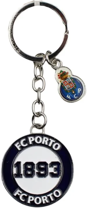 Futebol Clube do Porto FCP 1893 Made in Portugal Keychain