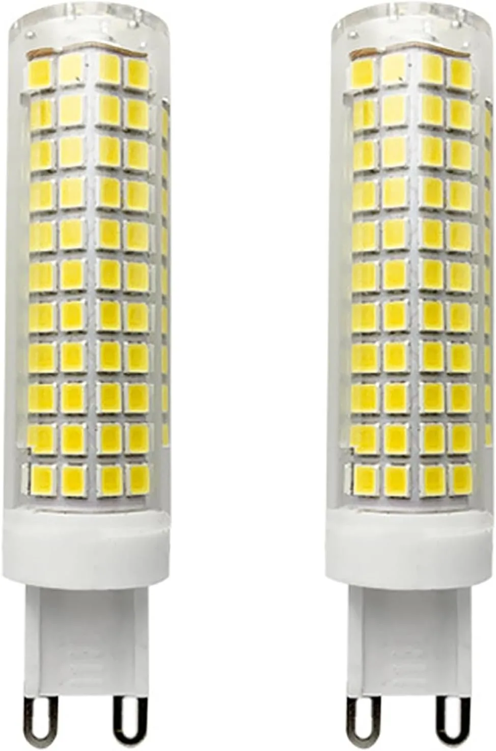 G9 LED Corn Bulb 15W Dimmable, 136 LEDs 2835 SMD Bi Pin Base，G9 Light Bulbs 1500LM Natural White 4000K AC110V-130V Lamp for Home Lighting, 2 Pack