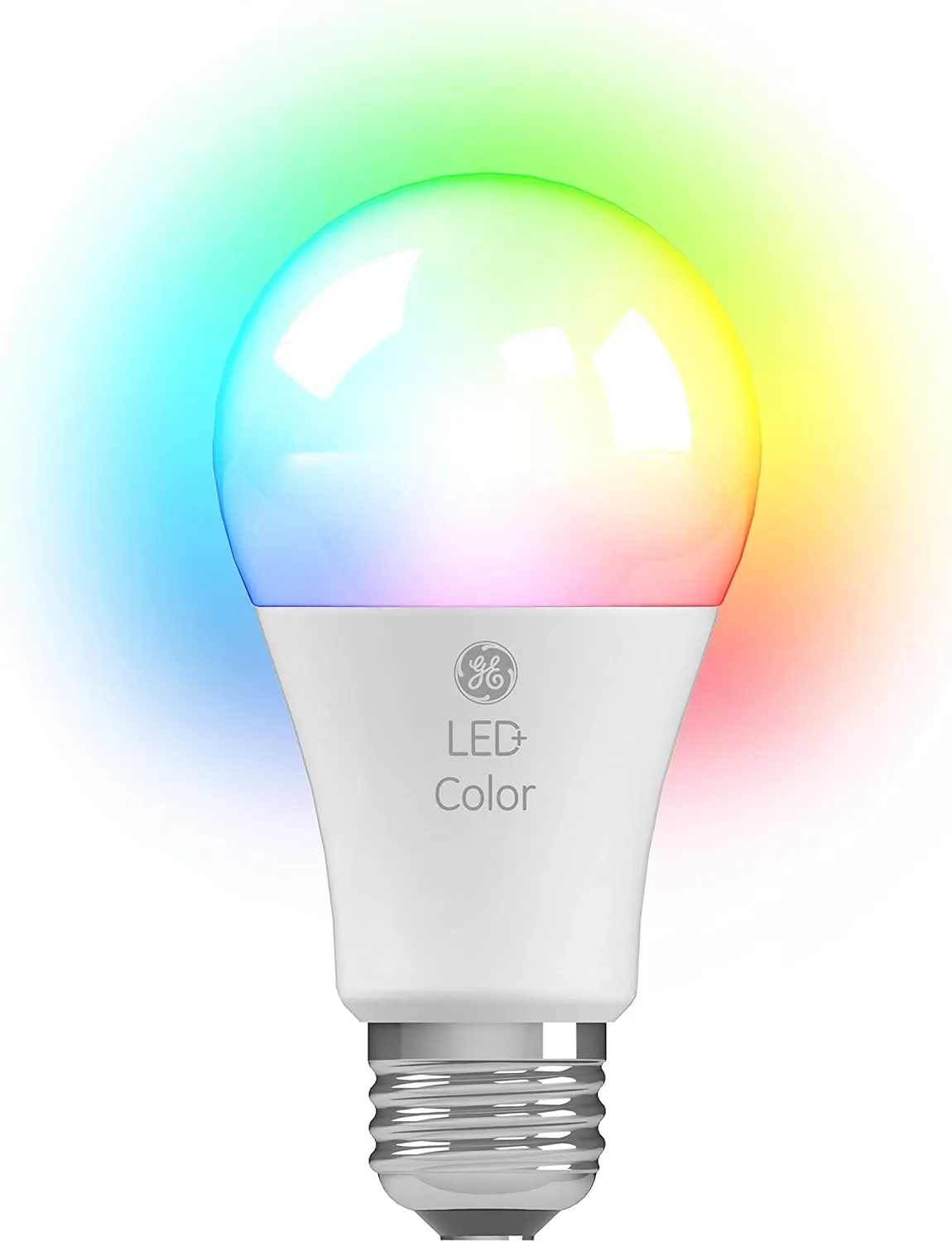 GE LED  Color Changing LED Light Bulbs with Remote, No App or Wi-Fi Required, A19 Bulbs (3 Pack)