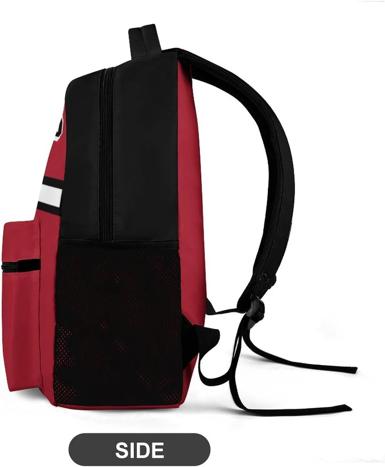 Generic Custom Backpack High Capacity Bag Basketball Fans Gifts for Teenager Men Women, Number & Add Name, Chi05_b