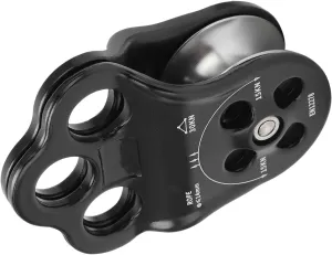 GLOGLOW Tree Climbing Pulley with 3 Hole Side Plate, Hitch Climber Pulley Rescue Equipment for Rock Climbing, Compact Climber Pulley for Downhill and Rescue, Default, GLOGLOW6o7xyv1450
