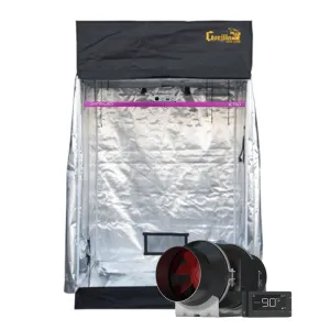 Gorilla Grow Tent 4' x 4' KIND X750 LED Grow Tent Kit With Automated Ventilation Package