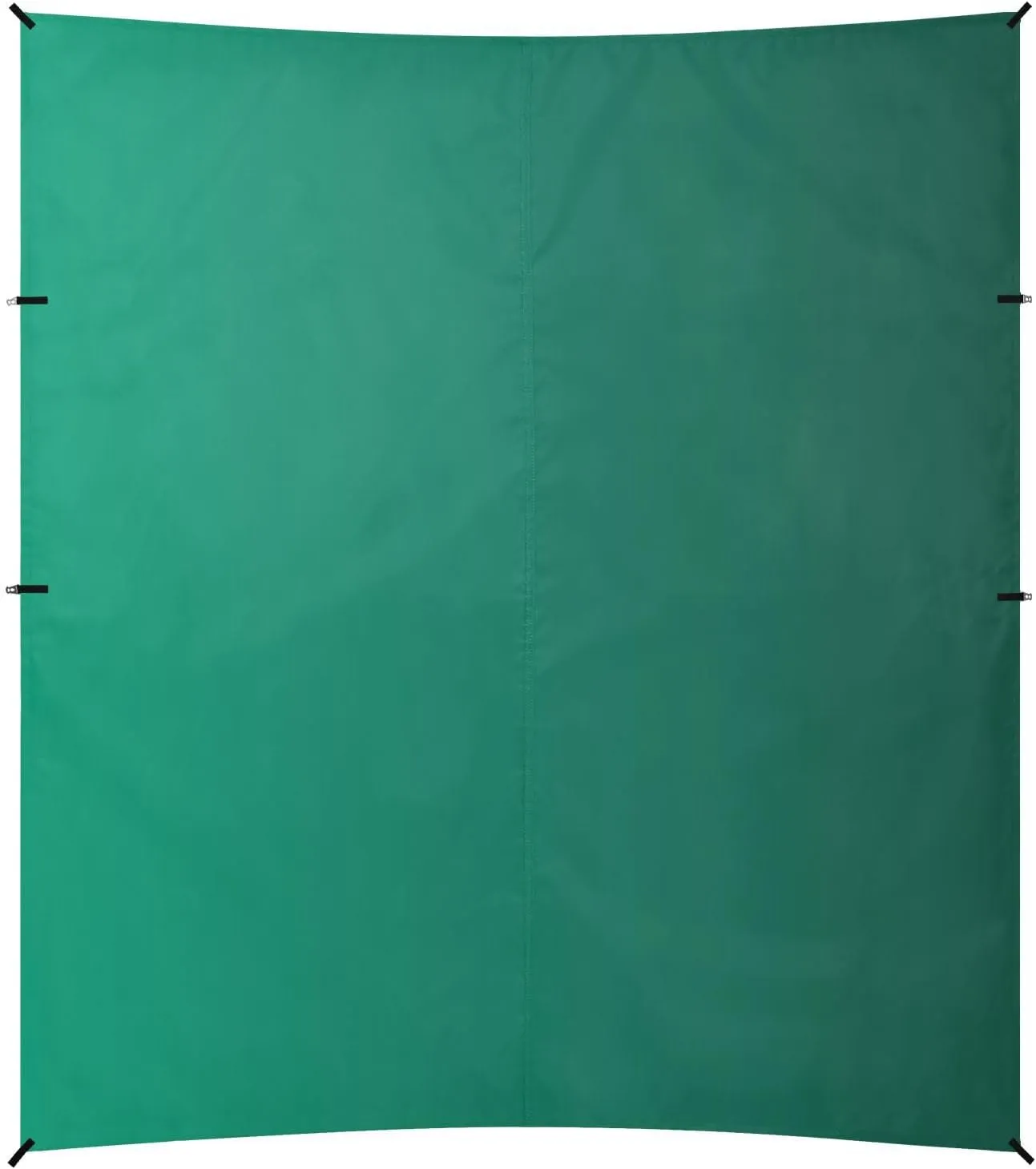 Green Gradient Design Foldable Beach Canopy UPF50  Water-Resistant Outdoor Sun Shade with Sand Shovel, Sandbags for Backyard, Grassland, Park