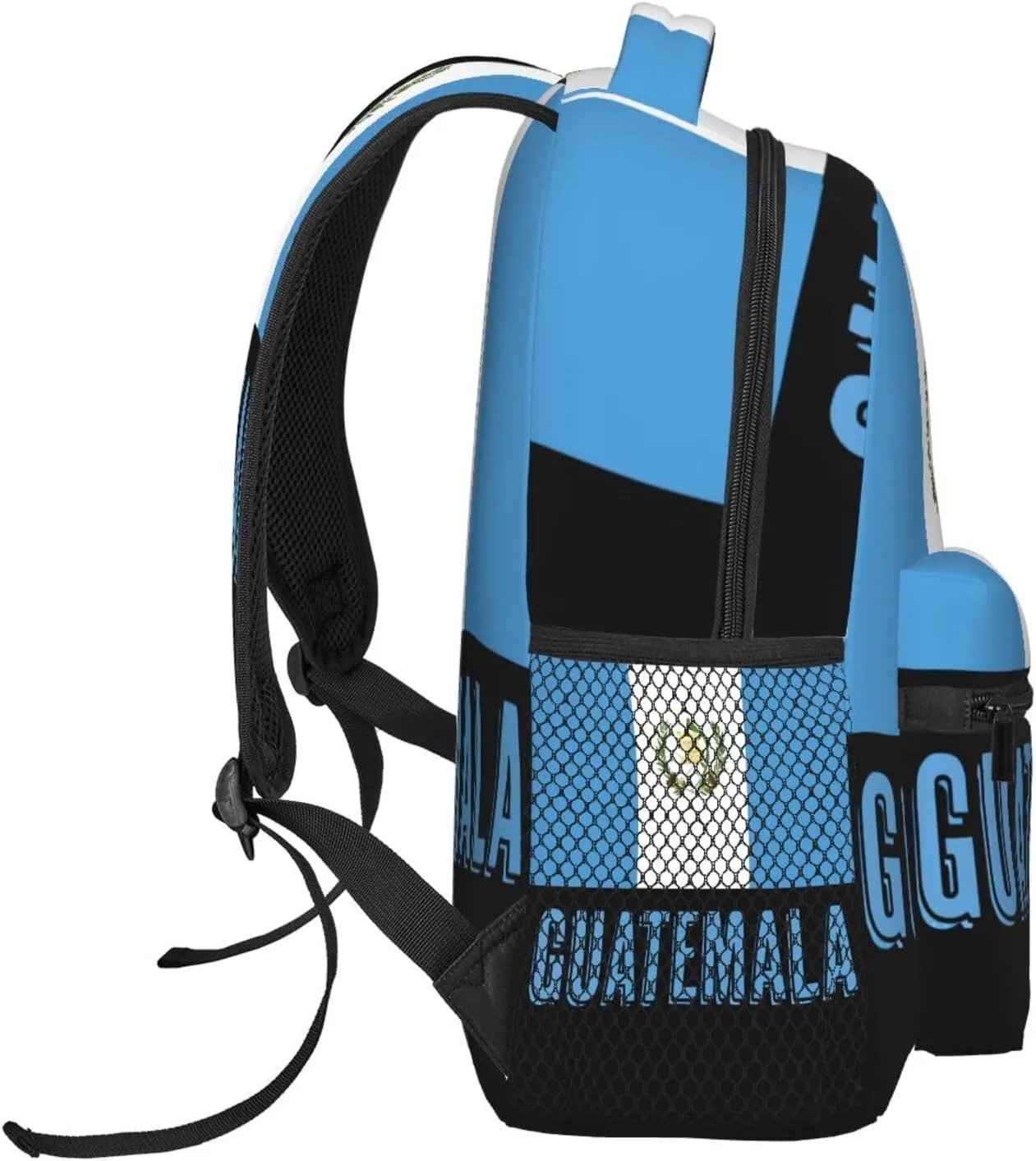 Guatemala Guatemalan Flag Backpack Casual Laptop Backpack Double Shoulder Bag Lightweight Backpack For Women Men Travel