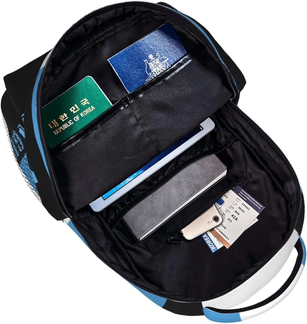 Guatemala Guatemalan Flag Backpack Casual Laptop Backpack Double Shoulder Bag Lightweight Backpack For Women Men Travel