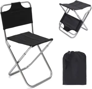 Habrur Camping Chair Fishing Chair Folding Chairs Camping Camping Chair Ultralight Outdoor Folding Chair Portable Backrest Fishing Stool Aluminum Art Sketching Bench Chair Lawn Chairs Outside