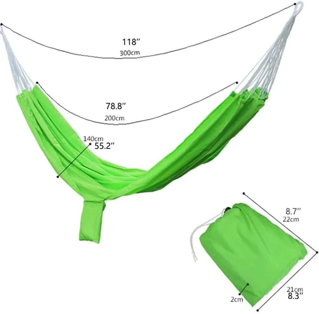 Hammocks for Outside Outdoor Leisure Hammock Ultralight Breathable Garden Courtyard Hammock Portable Travel Hanging Chair Swing Chair Hammock Camping, Grey