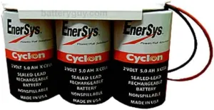 Hawker/Cyclon/Enersys 0800-0103 Battery | 6v 5Ah Emergency Light Battery