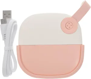 Healifty Portable LED Makeup Mirror Compact Night Light Design for Go Touch Ups for Travel and Low Light Makeup Application