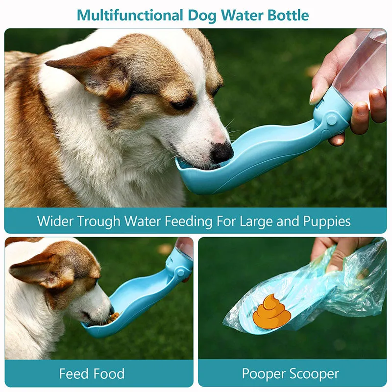 Hiking Travel Portable Dog Water Bottle