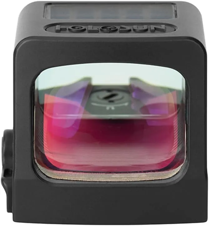 HOLOSUN EPS Carry MRS 2 MOA Dot & 32 MOA Circle Reflex Pistol Sight - Waterproof Shake-Awake Solar Failsafe Parallax-Free Aluminum Enclosed Sight with Multi-Reticle System for Subcompact Handguns