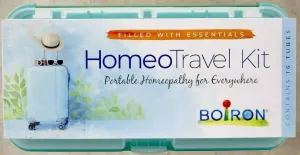 Homeopathic Travel First Aid Kit | Natural Emergency Relief Kit | TSA-Friendly Homeopathic Medicine Set