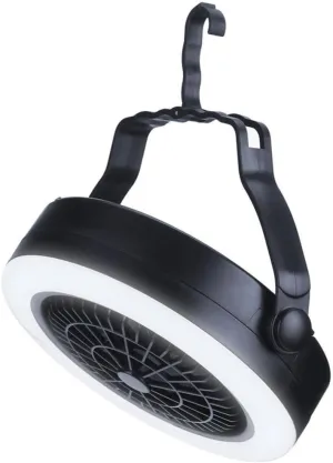 Homoyoyo USB Three One Camping Fan Lamp Led Portable Outdoor Light for Tents Hiking and Fishing Multi-Purpose Enhanced Airflow and Eye