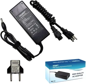 HQRP 12V AC Adapter Compatible with Harmony GELISH 18G LED LAMP Light Power Supply Cord Adaptor Acrylic Gel Nail LED-36W12V3A 27/13 2713 27113 LED Nail Lamp Soak-Off Gel Polish Gel Light