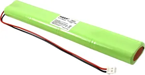 HQRP Emergency Exit Light Battery Compatible with Unitech BBAT0043A Lithonia ELB-B003 ELB-B004 BAT9.6V700 AA700MAH AA900MAH 9.6v 700mAh Ni-CD BBATOO43A