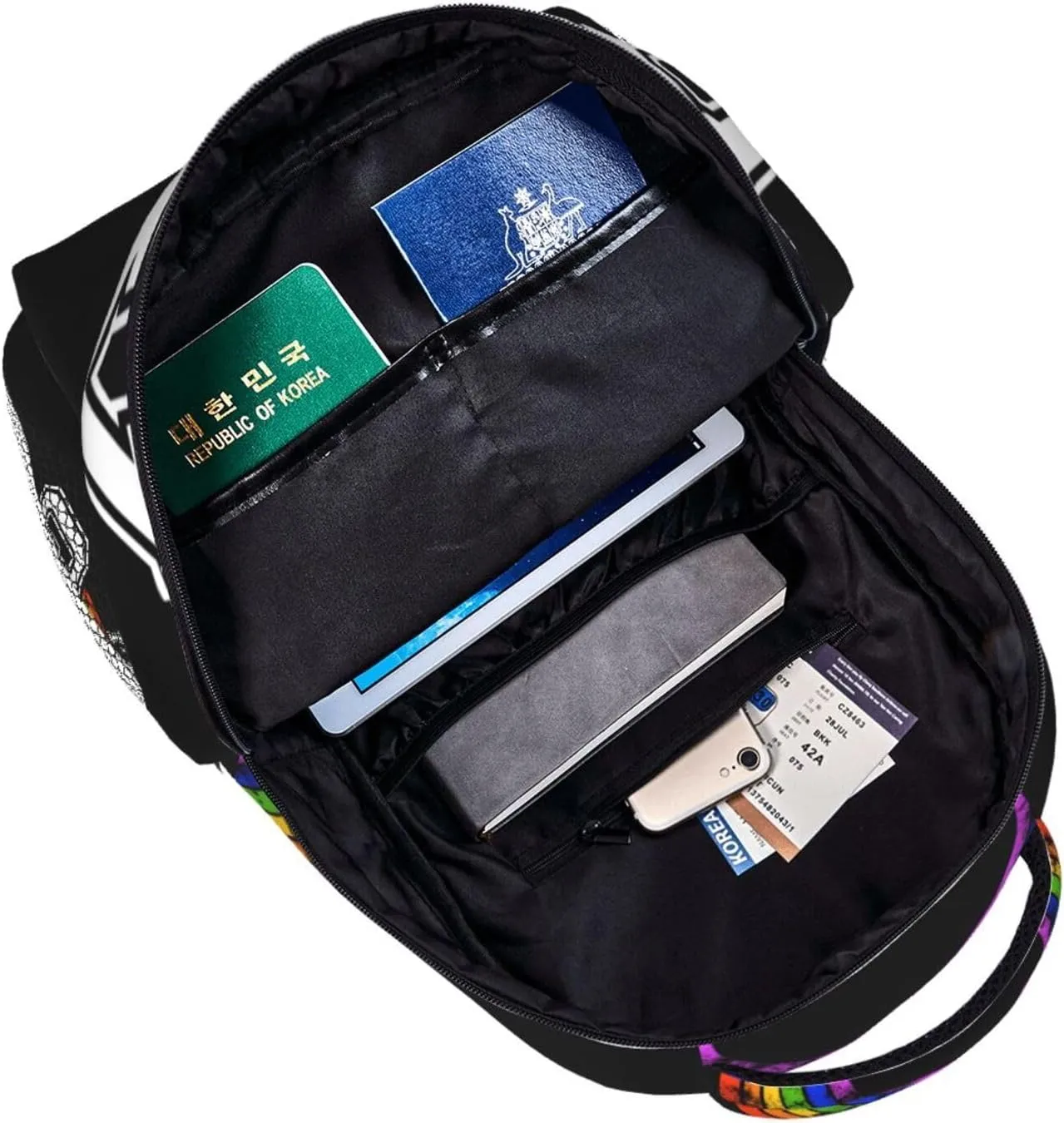 I'm Sooo Gay LGBT Pride Rainbow Backpack Lightweight Laptop Backpack Casual Daypack Travel Double Shoulder Bag For Women Men