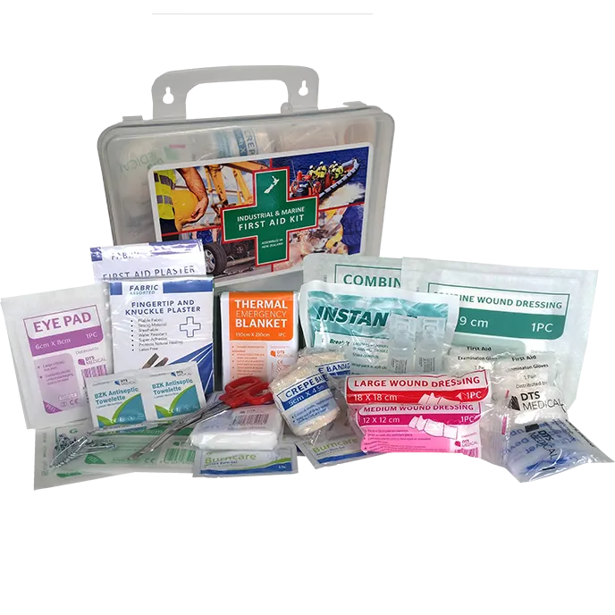 Industrial and Marine Essentials First Aid Box (Wall Mountable)