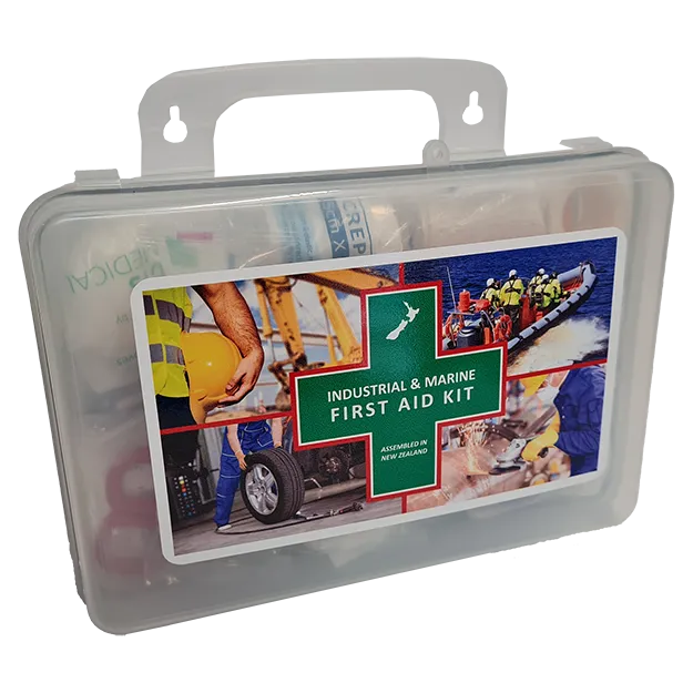 Industrial and Marine Essentials First Aid Box (Wall Mountable)