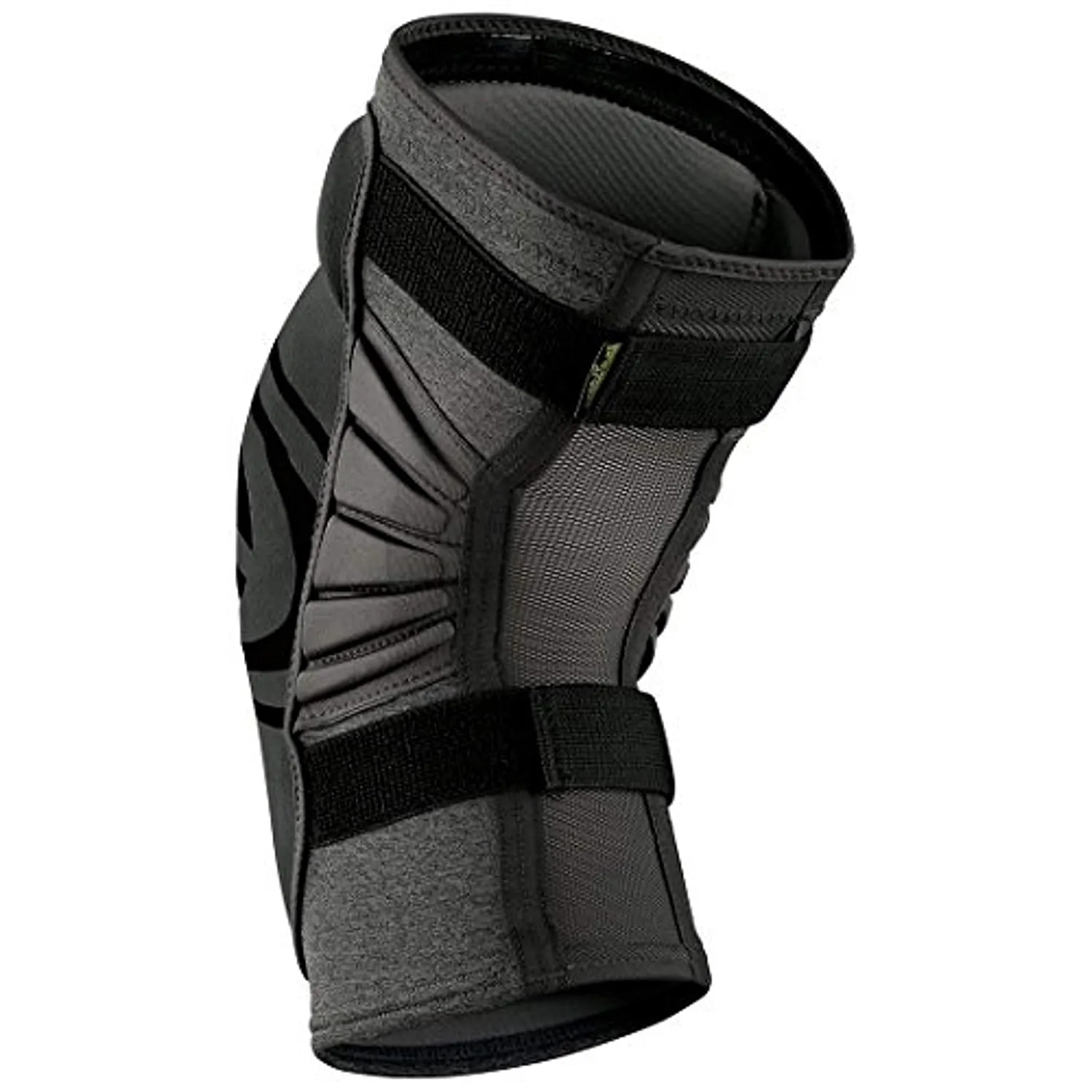 IXS Carve EVO  Breathable Moisture- Knee pads (Grey, Kids-Large)- Knee Compression Sleeve Support for Men & Women, Wicking Padded Protective Knee Guards, Youth Knee Pads, Knee Protective Gear