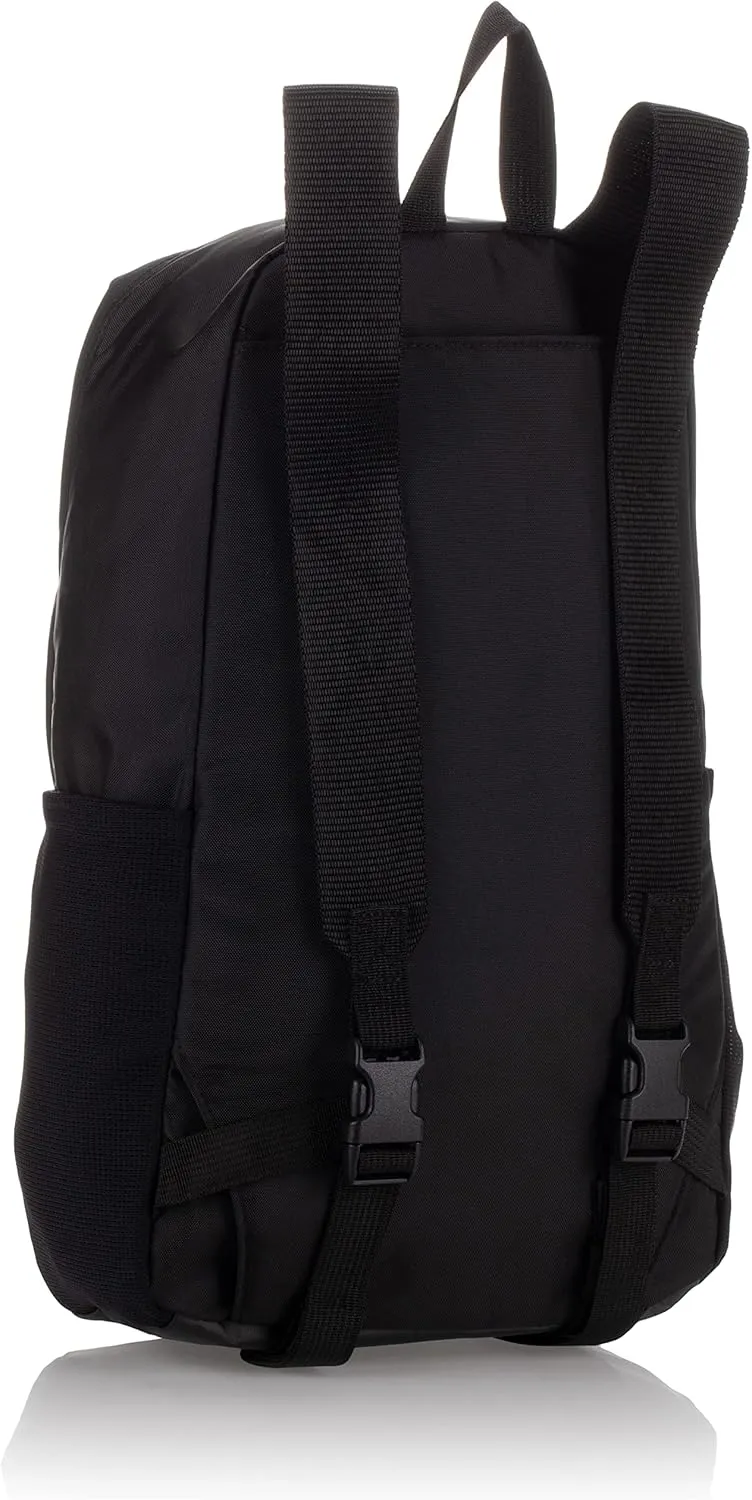JanSport Off Campus Sling Bag - Convertible Crossbody Backpack to Sling with Water Bottle Pocket, Black