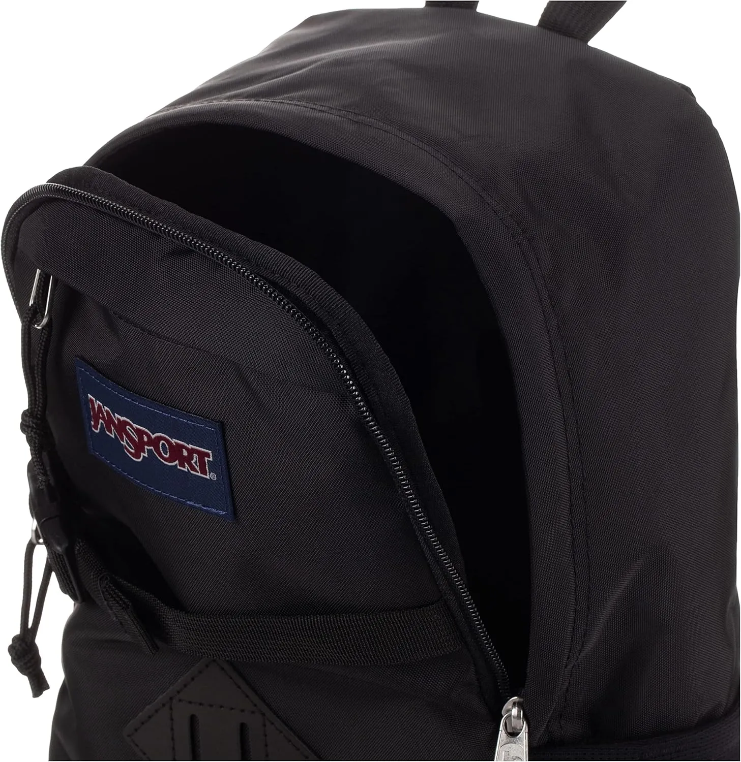 JanSport Off Campus Sling Bag - Convertible Crossbody Backpack to Sling with Water Bottle Pocket, Black